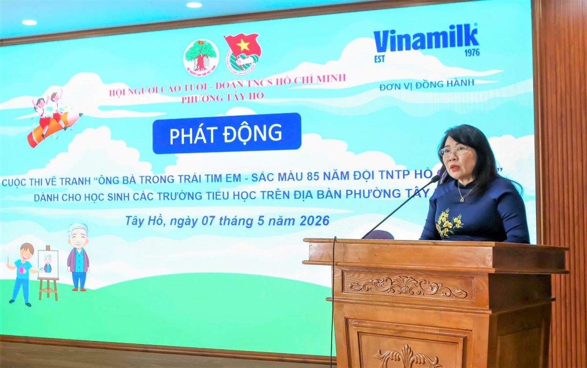 Phường Tây Hồ, Hà Nội: Nhiều hoạt động kỷ niệm 85 năm Ngày truyền thống NCT Việt Nam