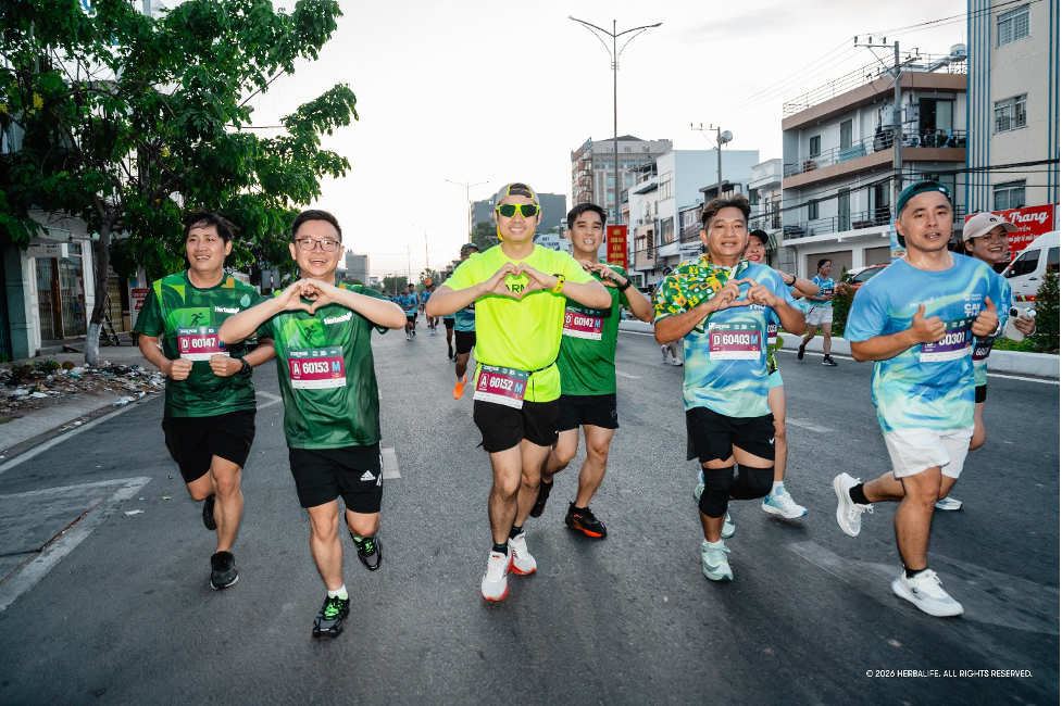 Herbalife là đối tác chính thức của chuỗi giải chạy VnExpress Marathon từ năm 2022.