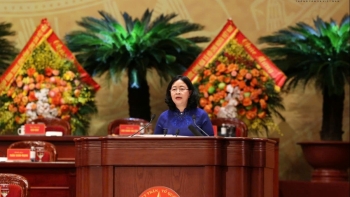 Đoàn Chủ tịch Ủy ban Trung ương Mặt trận Tổ quốc Việt Nam khóa XI ra mắt Đại hội