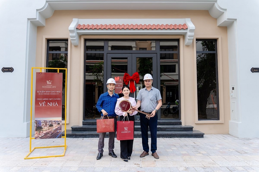 Tháng 4/2026, hàng trăm căn tại Vinhomes Wonder City đã được bàn giao đến cư dân 