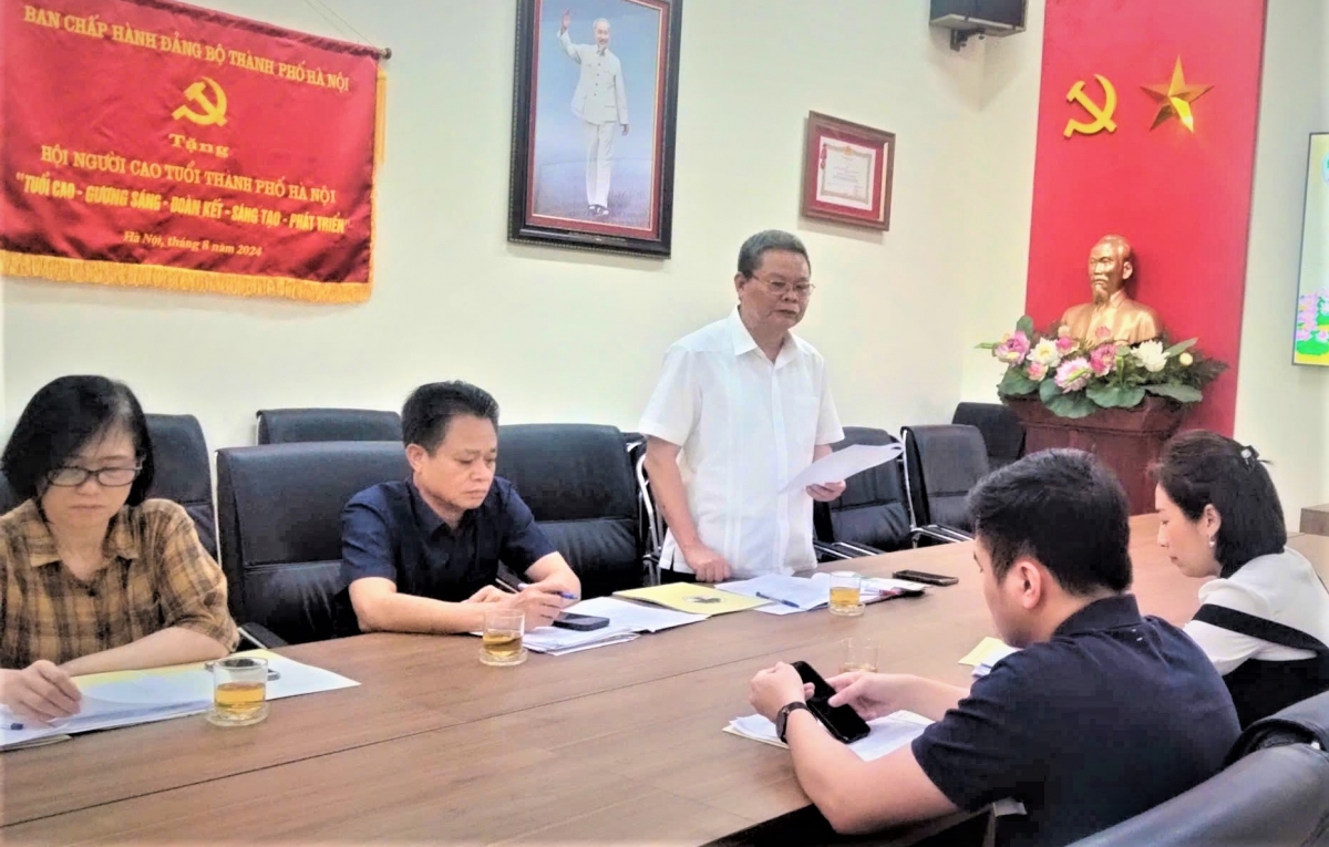 Ông Phạm Huy Giáp chủ trì Hội nghị