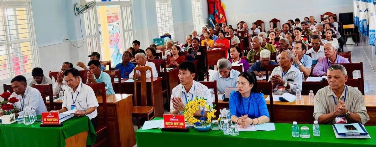Toàn cảnh Đại hội Hội Người cao tuổi xã 
