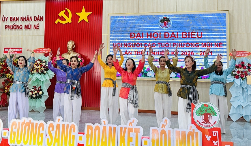 Hội Người cao tuổi phường Mũi Né: Tiếp tục đổi mới, nâng cao chất lượng hoạt động Hội