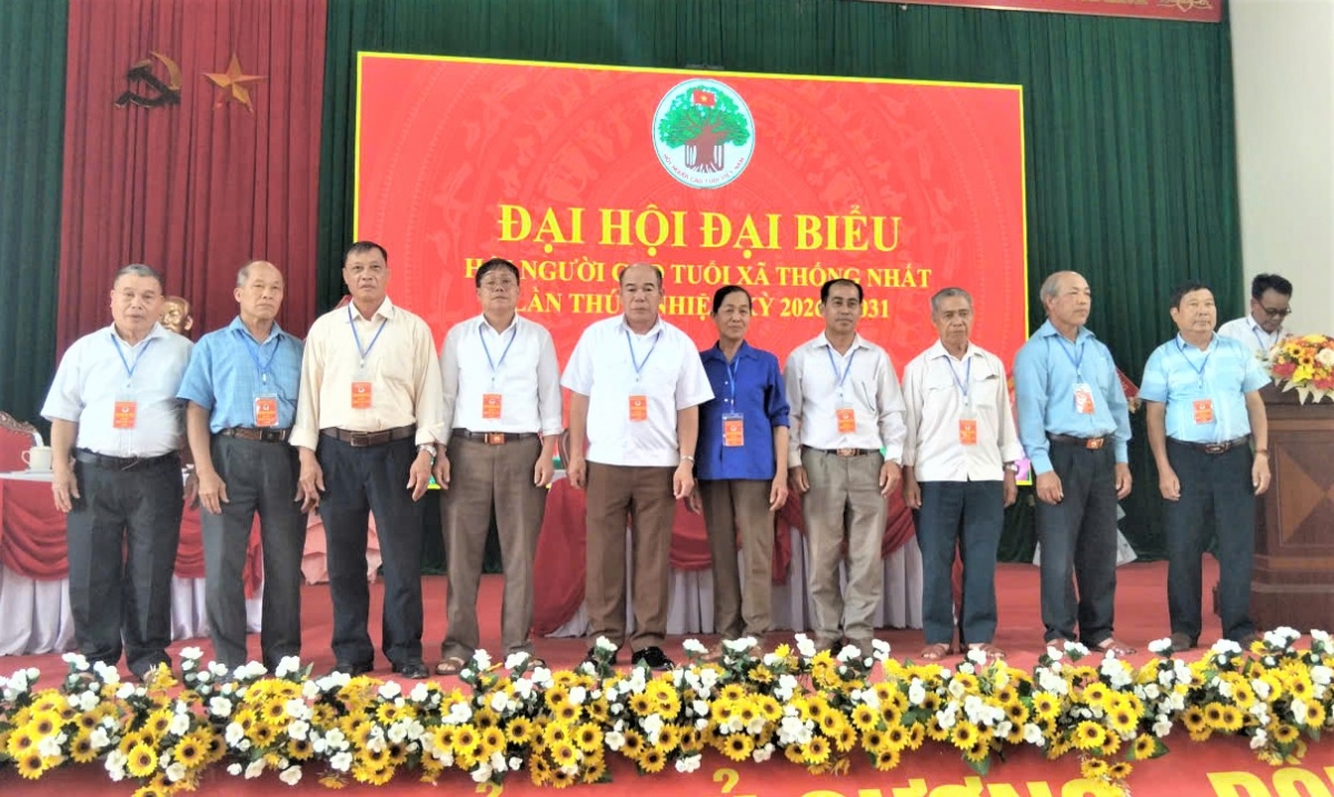 Ban Chấp hành Hội NCT xã Thống Nhất ra mắt Đại hội