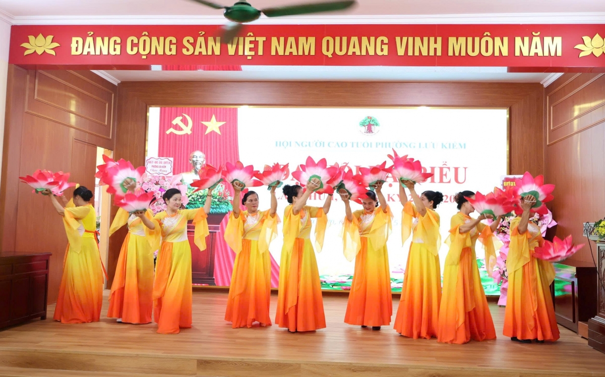 Đại hội đại biểu Hội NCT phường Lưu Kiếm lần thứ I: Đoàn kết - đổi mới - phát huy vai trò “Tuổi cao gương sáng”