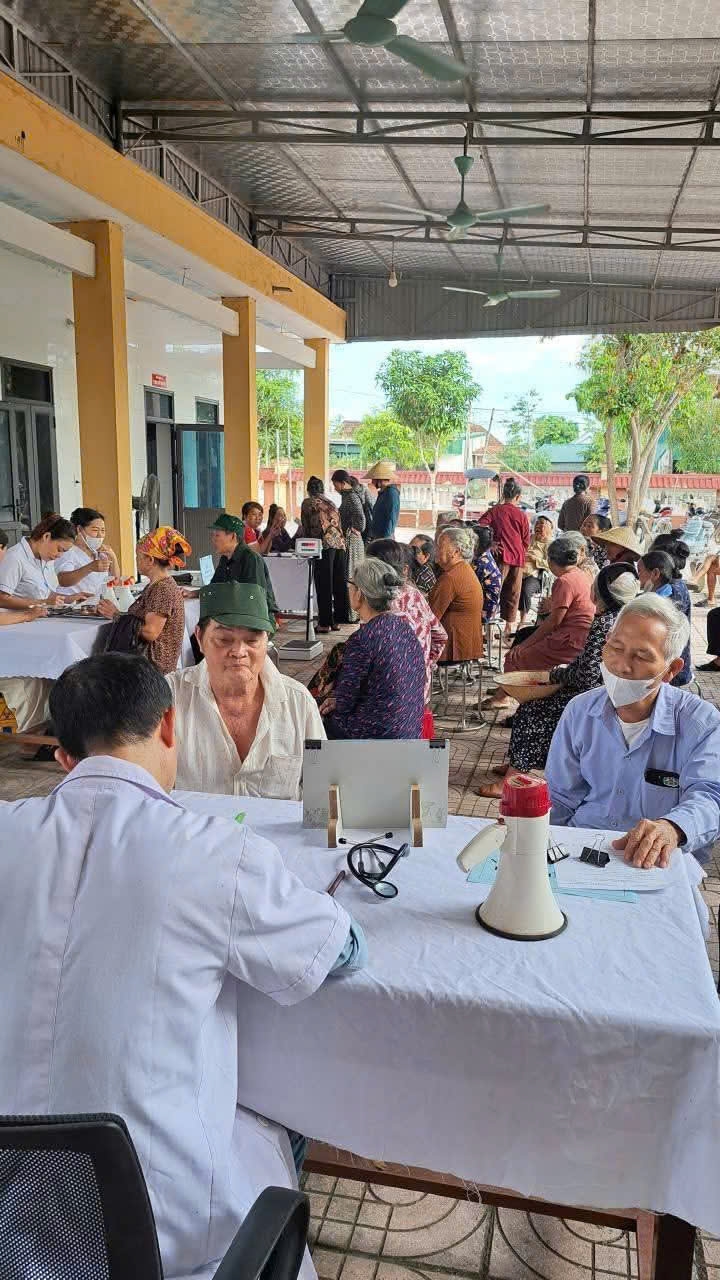 UBND xã Hợp Minh tổ chức Chiến dịch khám sức khỏe, khám sàng lọc miễn phí cho Nhân dân năm 2026 