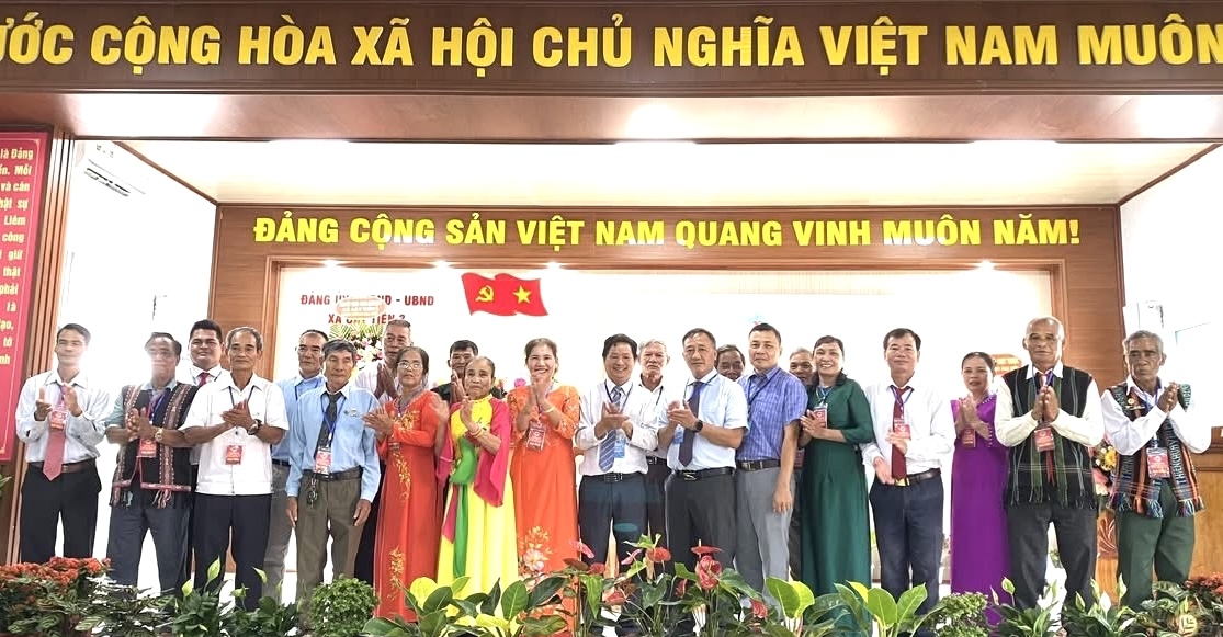 BCH Hội Người cao tuổi xã nhiệm kỳ mới ra mắt Đại hội