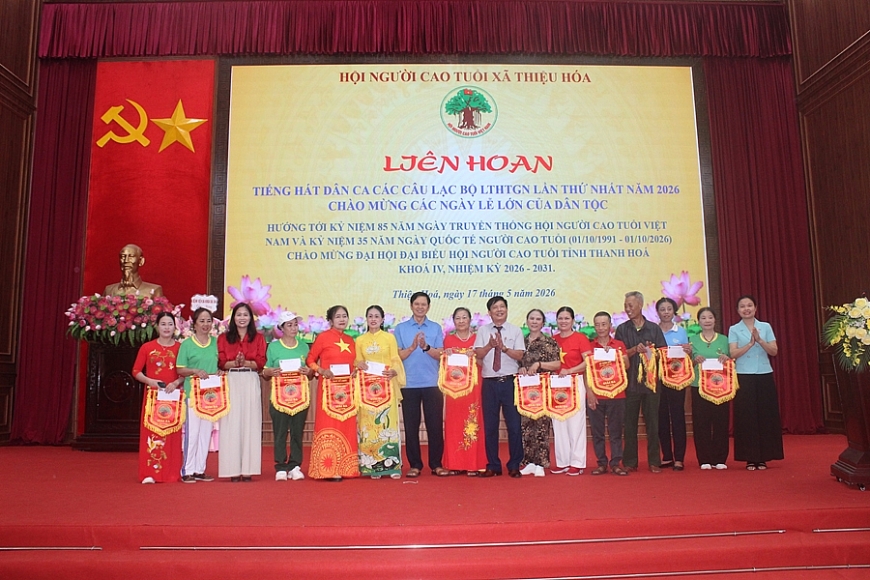 Sôi nổi đồng diễn dưỡng sinh và Liên hoan tiếng hát dân ca NCT năm 2026