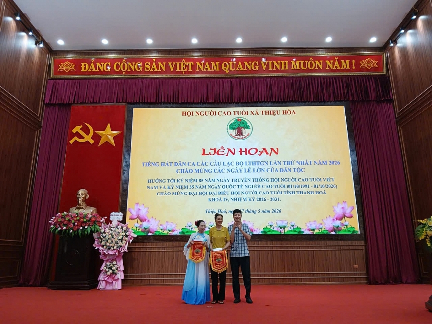 Sôi nổi đồng diễn dưỡng sinh và Liên hoan tiếng hát dân ca NCT năm 2026