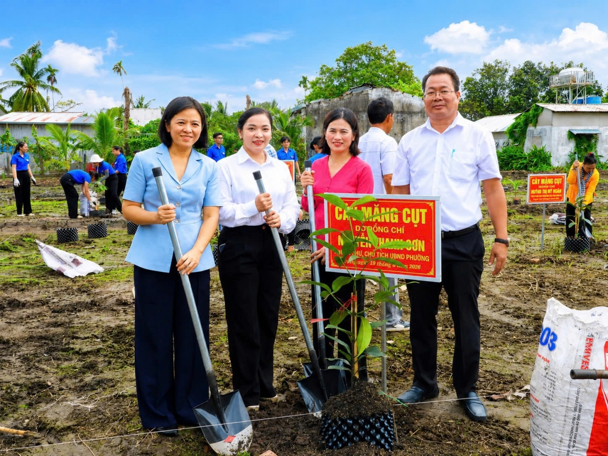 TP. Hồ Chí Minh: Phường Thuận An phát động “Tết trồng cây đời đời nhớ ơn Bác Hồ” năm 2026