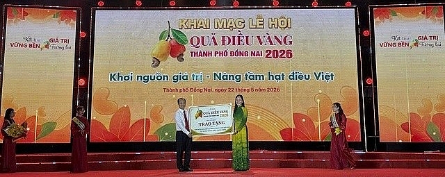Lễ hội Quả Điều Vàng 2026 quảng bá hạt điều