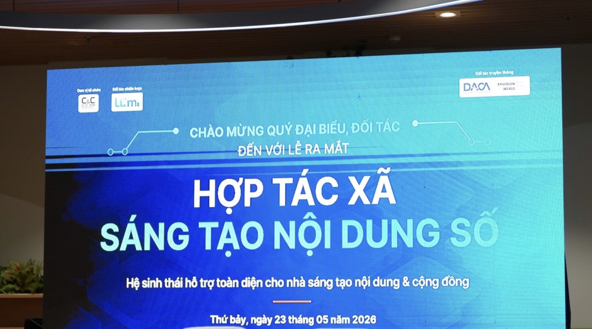 “Khai sinh” Hợp tác xã Sáng tạo Nội dung số đầu tiên tại Việt Nam