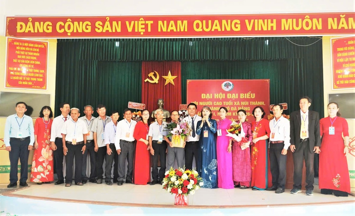 Ban Chấp hành Hội NCT xã Núi Thành ra mắt nhận nhiệm vụ