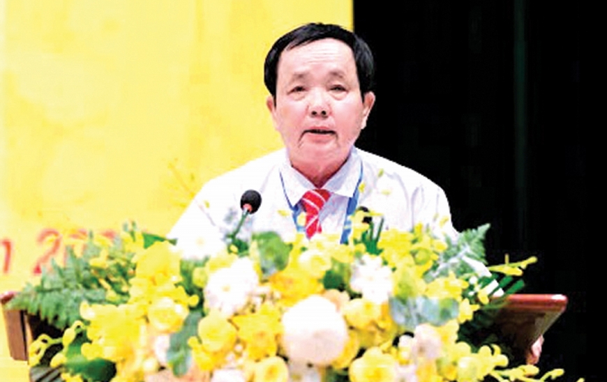 Ông Vũ Xuân Tuyến, Bí thư Chi bộ, Trưởng Ban công tác Mặt trận thôn Xuân Trung, xã Xuân Mai.