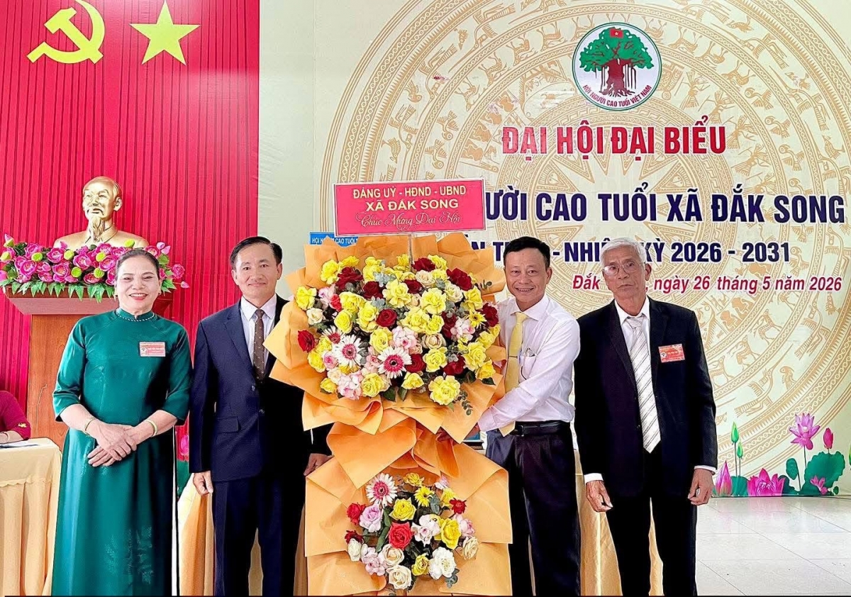 Hội Người cao tuổi xã Đắk Song xây dựng tổ chức Hội ngày càng vững mạnh