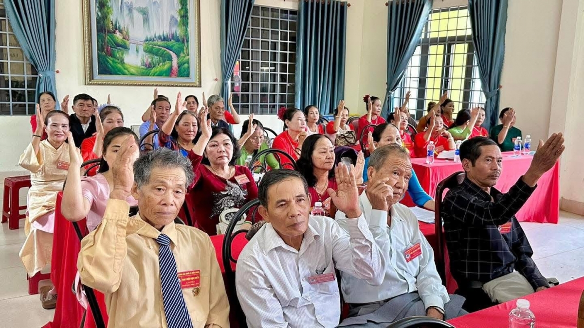 Hội Người cao tuổi xã Đắk Song xây dựng tổ chức Hội ngày càng vững mạnh