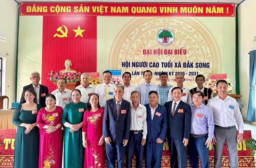 Hội Người cao tuổi xã Đắk Song xây dựng tổ chức Hội ngày càng vững mạnh