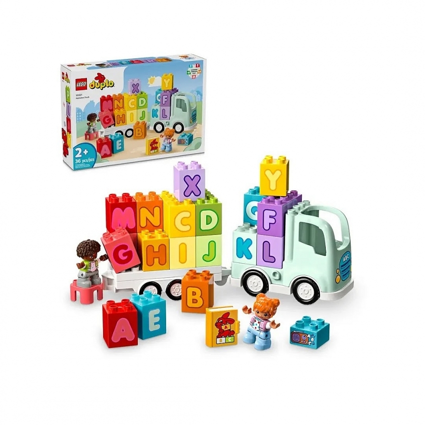 Đồ chơi lắp ráp Đoàn tàu học chữ LEGO DUPLO