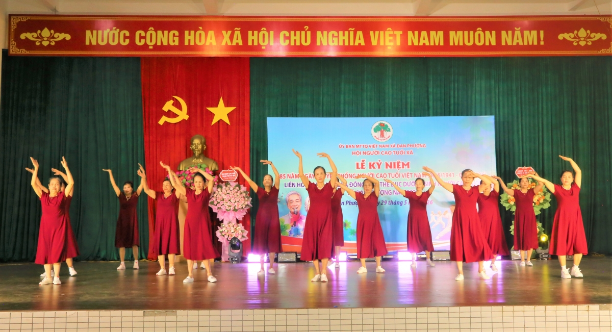 Người cao tuổi xã Đan Phượng chung tay xây dựng quê hương đổi mới