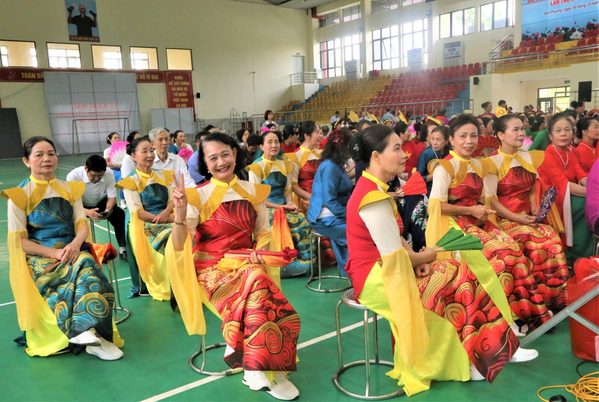 Người cao tuổi xã Đan Phượng chung tay xây dựng quê hương đổi mới