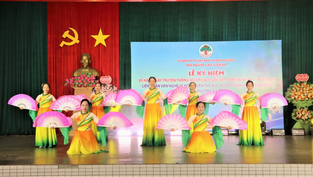 Người cao tuổi xã Đan Phượng chung tay xây dựng quê hương đổi mới