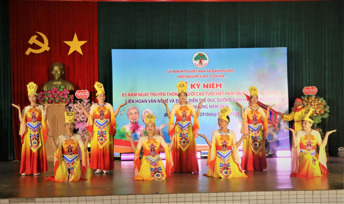 Người cao tuổi xã Đan Phượng chung tay xây dựng quê hương đổi mới