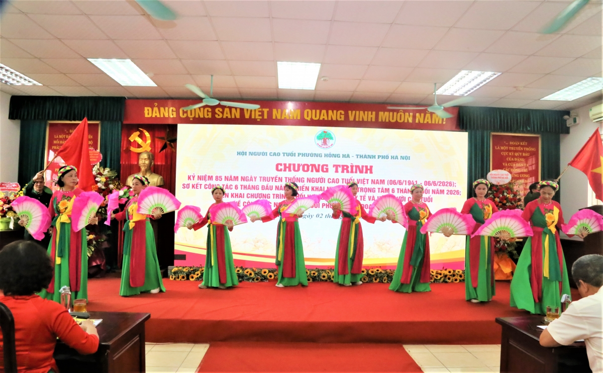 Hội NCT phường Hồng Hà: Chủ động, bài bản, tạo dấu ấn đầu nhiệm kỳ
