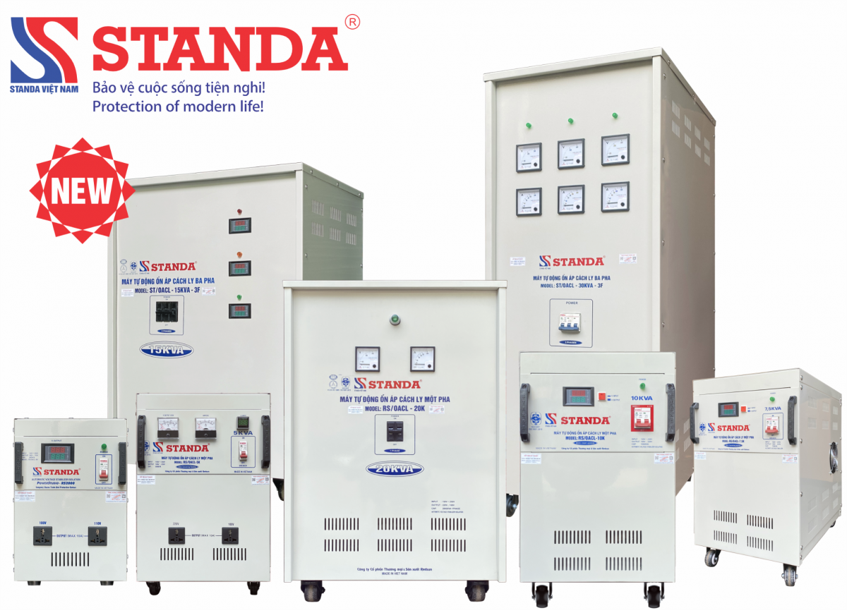 STANDA thương hiệu Ổn áp, Biến áp nổi tiếng đoạt nhiều giải thưởng lớn