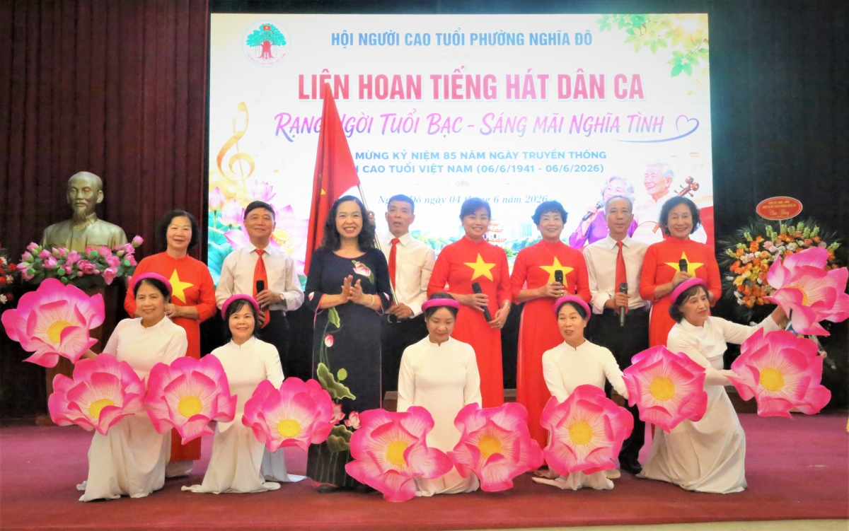 Một tiết mục tại Liên hoan