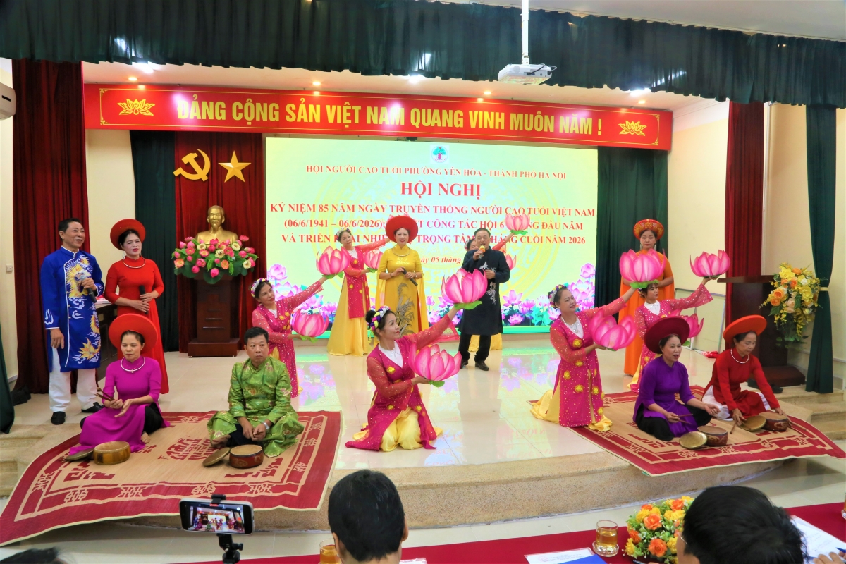 Tiết mục văn nghệ chào mừng