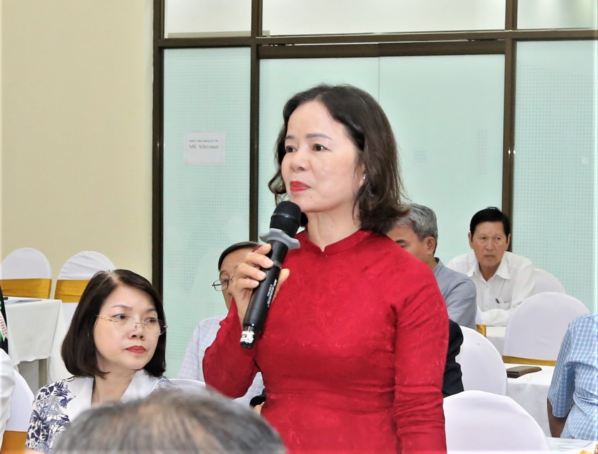 Đại biểu tỉnh Quảng Ngãi chia sẻ