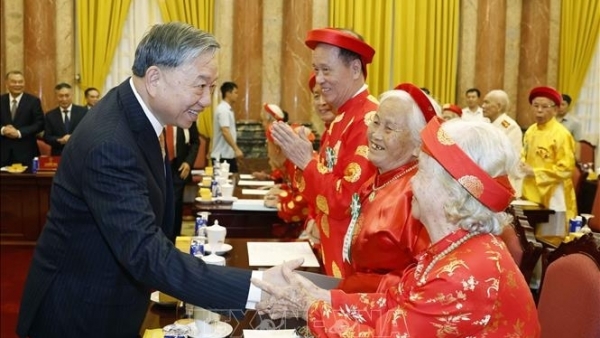 Tổng Bí thư, Chủ tịch nước Tô Lâm: Khơi dậy tinh thần "Tuổi cao - Gương sáng" trong giai đoạn phát triển mới