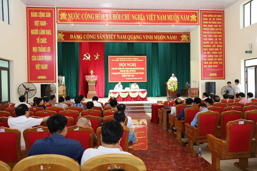 Thanh Hóa tổ chức cho phóng viên các cơ quan báo chí đi thực tế tại cơ sở