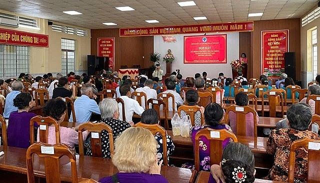 Quang cảnh buổi họp mặt