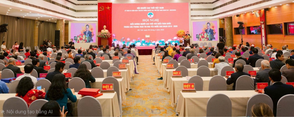 Khoảnh khắc đẹp tại Hội nghị biểu dương NCT tiêu biểu toàn quốc giai đoạn 2016-2026