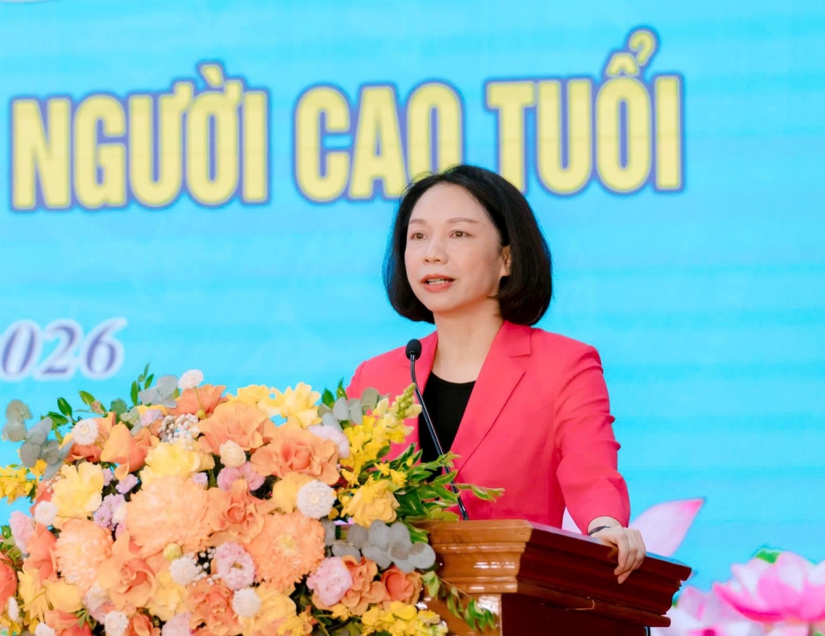 Phó Chủ tịch UBND thành phố Hà Nội Vũ Thu Hà phát biểu tại chương trình