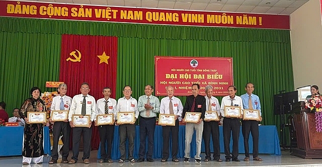 Hội NCT xã Bình Ninh, tỉnh Đồng Tháp: Phát huy trí tuệ, kinh nghiệm NCT vì sự phát triển địa phương