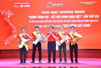 Hải Phòng: Tôn vinh 62 gia đình và 260 cá nhân tiêu biểu trong phong trào hiến máu tình nguyện