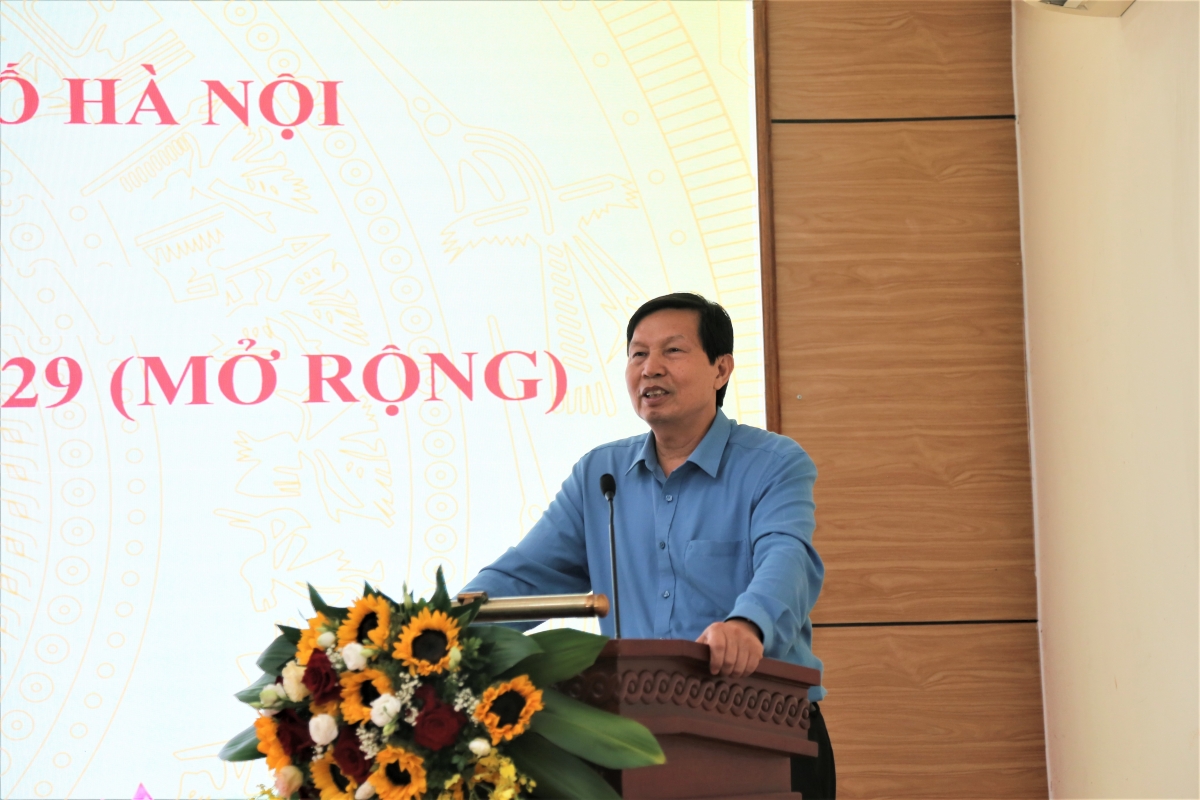 Ông Nguyễn Văn Chung phát biểu
