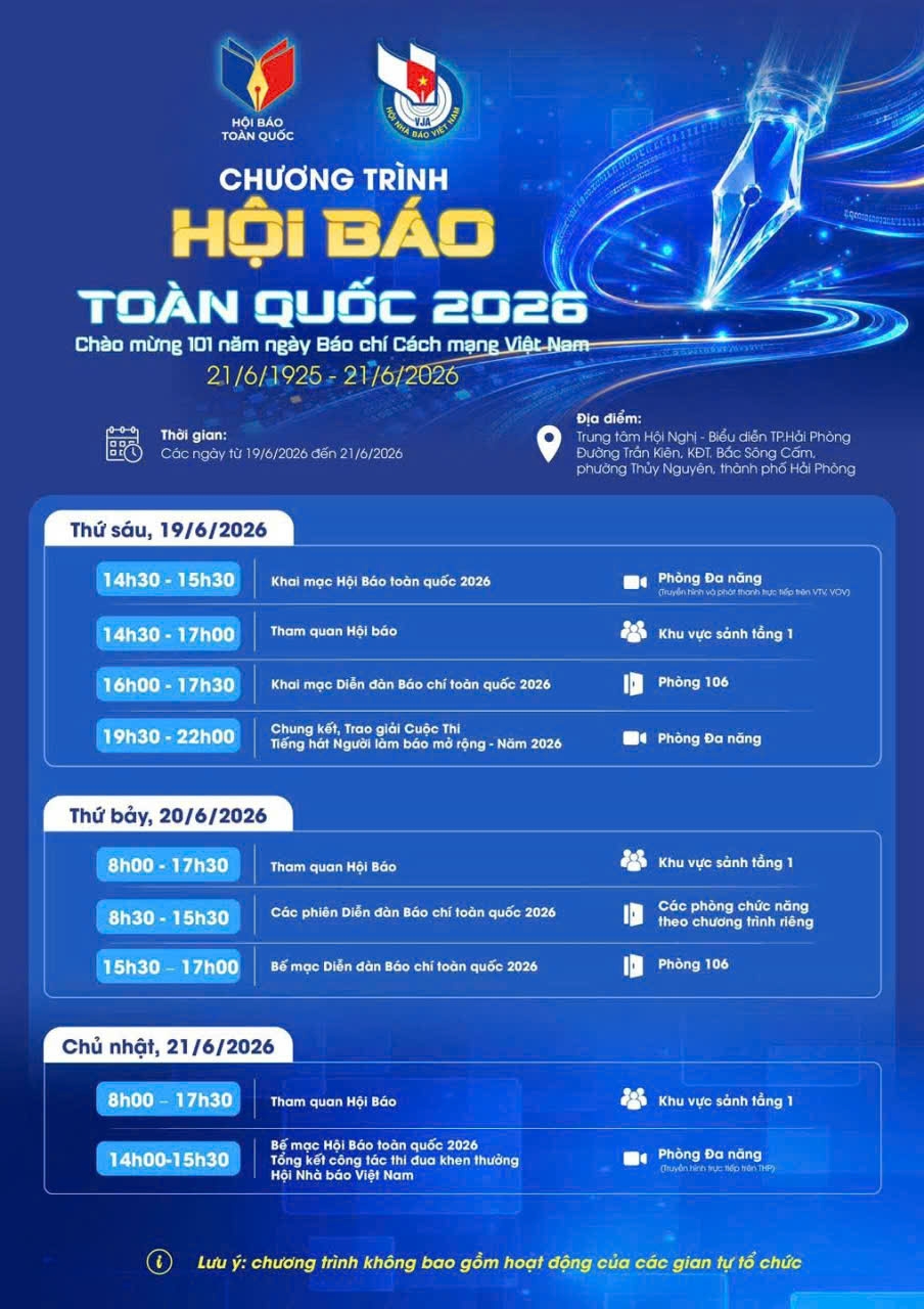 Hội báo toàn quốc 2026 - Dấu ấn 101 năm Báo chí Cách mạng Việt Nam