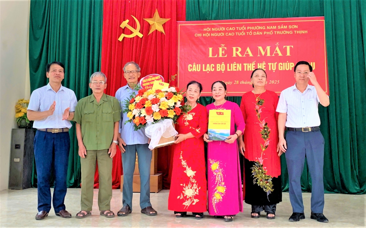 Ra mắt CLB LTHTGN tại phường Nam Sầm Sơn, tỉnh Thanh Hóa