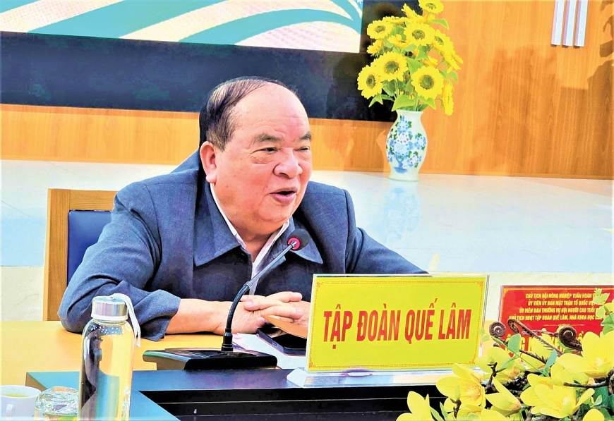 Ông Nguyễn Hồng Lam, Chủ tịch Tập đoàn Quế Lâm.
