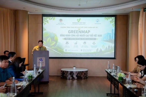 Ông Hà Văn An – Chủ tịch A&B Eco Green, “cha đẻ” nền tảng GreenMap, chia sẻ định hướng xây dựng hệ sinh thái dữ liệu xanh cộng đồng