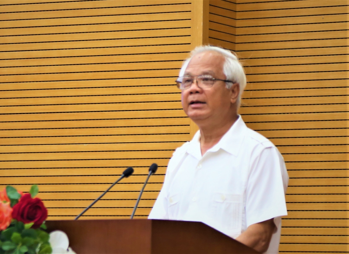 Ông Nguyễn Thế Toàn phát biểu