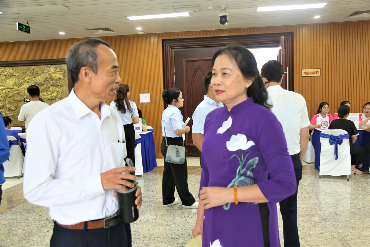 Nghệ nhân Nguyễn Thị Hồi tham gia Ngày hội