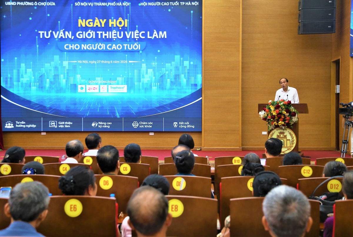 Kết nối “nguồn lực vàng”: Mở rộng cơ hội việc làm cho NCT Thủ đô