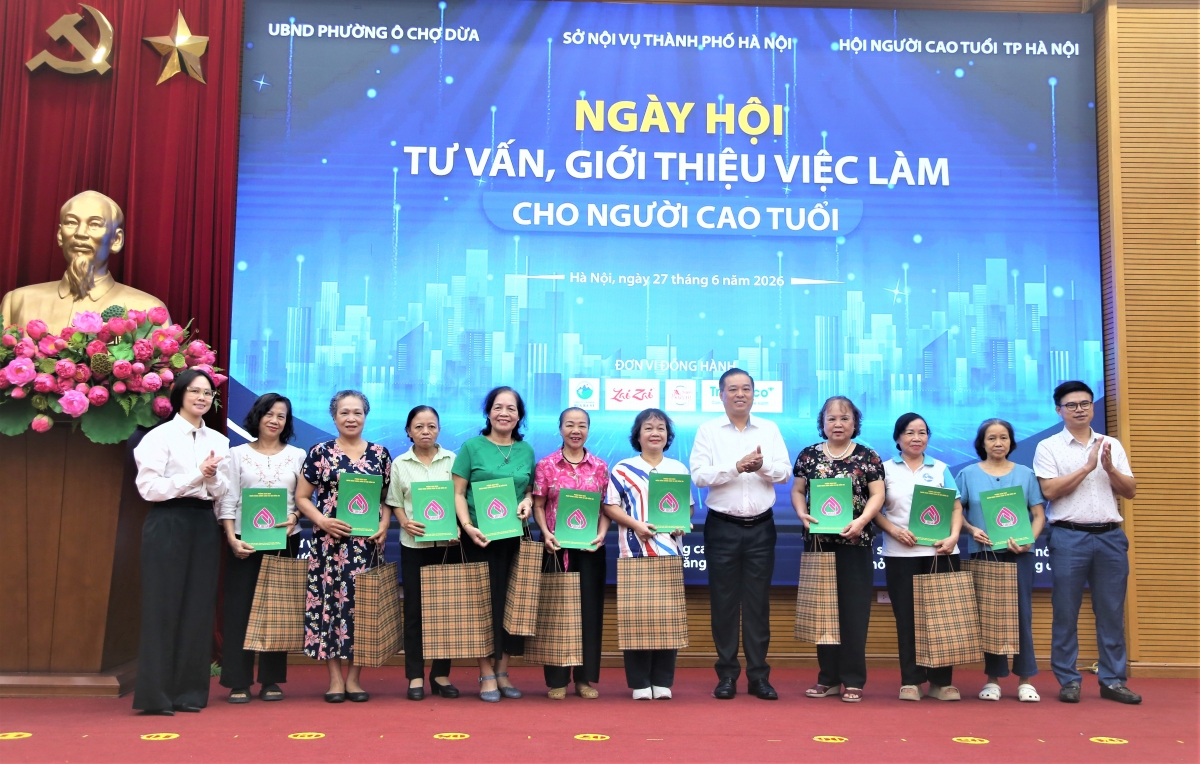 Kết nối “nguồn lực vàng”: Mở rộng cơ hội việc làm cho NCT Thủ đô
