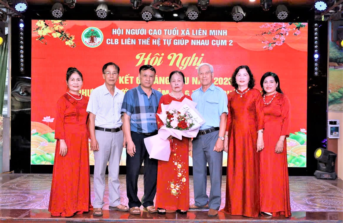 Hội nghị sơ kết hoạt động 6 tháng đầu năm 2026 của CLB LTHTGN Cụm 2 xã Liên Minh