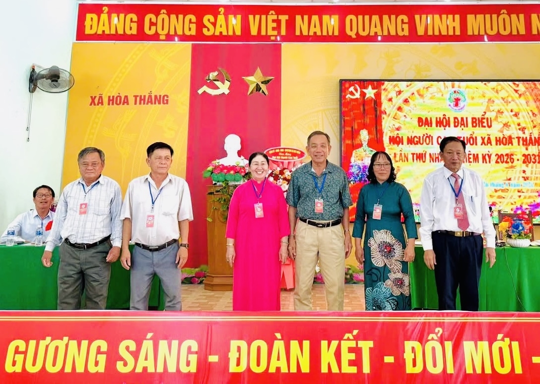 BCH Hội Người cao tuổi xã Hoà Thắng ra mắt Đại hội