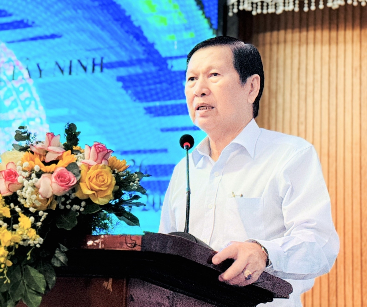 Ông Nguyễn Văn Hiền, Chủ tịch Hội NCT tỉnh Tây Ninh